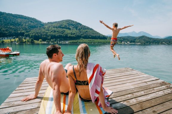 Badespaß Klopeiner See, © KSL Tourismus Marketing GmbH | Martin Hofmann